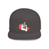 Canadian Footprint Flat Bill Snapback Hat