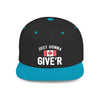 Just Gonna Give'r Flat Bill Snapback Hat