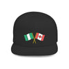 Canada-Nigeria Friendship Flat Bill Snapback Hat